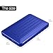 Maxone 320GB External Hard Drive Upgrade 2.5'' Portable HDD USB 3.0 for PC, Laptop, Mac, Xbox one, PS4, Chromebook, Smart TV - Blue