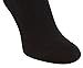 Air Dress Socks – 3 pack European Organic Cotton Black Socks – Top Relaxed Grip (Black, M)