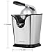 Electric Citrus Juicer Press | 160-Watt Stainless Steel Orange Juice Squeezer by Secura