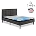 Twin XL 2 Inch Memory Foam Mattress Topper (Gel-Infused) from Capsa Sleep (Made in USA)