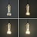 FluxSmart LED Filament Edison Light Bulb - Dimmable Warm White 8W - 60W Equivalent A19 E26/27 Base 2700K (8)