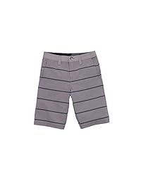Volcom Big Frickin SNT Mix - Pantalón corto para niño (18.0 in, híbrido, elástico en 4 direcciones)