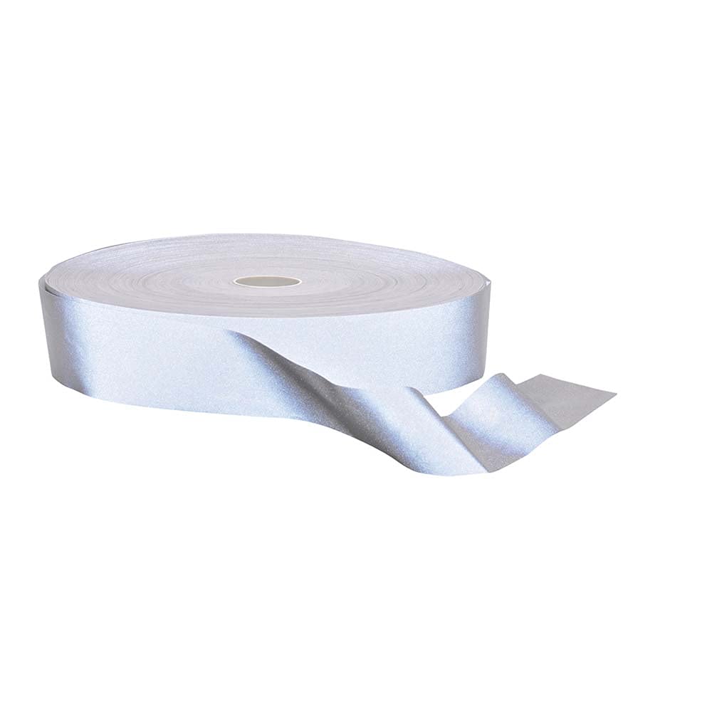 Portwest HV50SIR Series HV50 Hi-VisTex Reflective Tape, 100m, Regular, Silver Grey