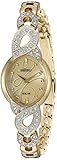 Seiko Women's Japanese Quartz Stainless Steel Watch, Color:Gold-Toned (Model: SUP342)