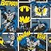 Bumkins Junior Bib / DC Comics Short Sleeve Toddler Bib / Smock 1-3 Years, Waterproof, Washable, Stain and Odor Resistant – Batman Comic