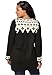Roamans Women's Plus Size Jacquard Fondue Sweater