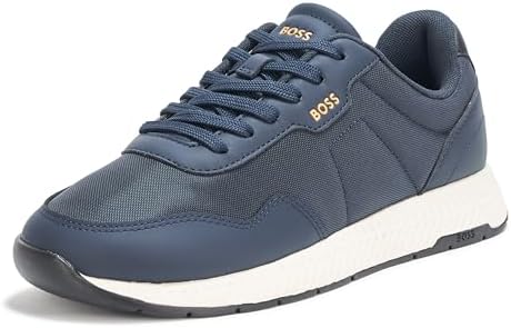 Amazon.com | BOSS Men's Nitan TXSD Lowtop Trainers in Suede and