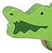 Hape Crocodile Wooden Toddler Push and Pull Walking Toy