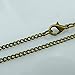 (5 Pack) 24 Inch Chain Bronze Plated Flat Curb Link 2mm Chain Necklace Making