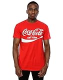 Coca Cola Men's 86 Logo T-Shirt Medium Red