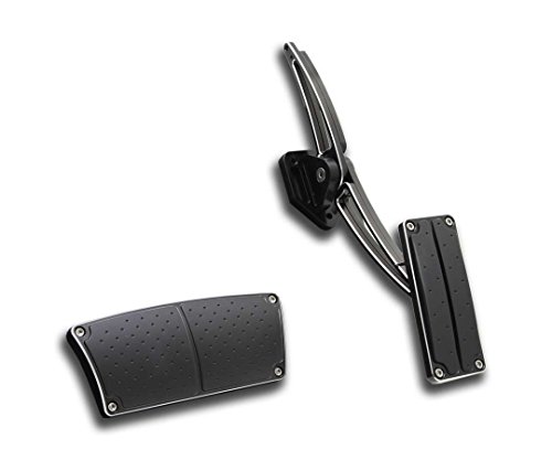 CLAYTON TA-206-BKA3 Throttle Pedal Kit Black 68-72 GM A-Body A/T, 1 Pack