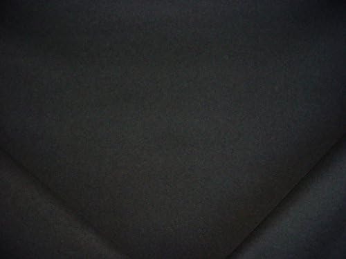 American Silks 3100 Sensuede Flannelsuede 8 - Soft Black Designer Faux Suede Leatherette Microfiber Upholstery Drapery Fabric - By the Yard