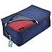 iwill CREATE PRO Under Bed Storage Bag, Closet Organizer Soft Bag, Space Saver Bag for Clothing, Duvets, Bedding, Pillows, Curtains,Navy Blue