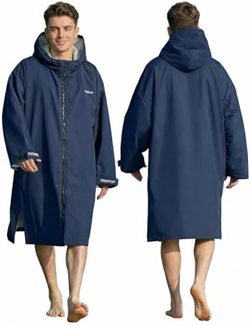 Amazon.com : Hiturbo Warm Waterproof Swim Parka: Oversized Hooded