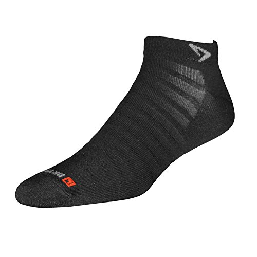 Drymax Run Hyper Thin Mini Crew Socks, Black, Large (W10-12 / M8.5-10.5) Drymax Run Hyper Thin Mini Crew Socks, Black, Large (W10-12 / M8.5-10.5)
