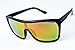 A141-vp Style Vault Turbo Sunglasses (KZ Black- gold mirror)