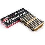 CKAuto 60pcs Black Tire Repair Strings, Automotive Tool Tire Repair Plugs for Tubeless Off-Road Tires Car, Bike, ATV, UTV, Wheelbarrow, Mower