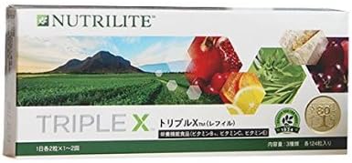 Amazon アムウェイ Amway トリプルx レフィル ２箱セット ニュートリライト サプリメント ビタミン
