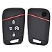 Silicone Car Key Case For Volkswagen VW Tiguan Passat Golf Alltrack 2018 2019 2020 Cover Keyless Remote Fob Shell Skin Holder 4 Button