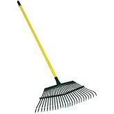Szbjliq for Seymour Midwest 43106Gra 18 in Steel Flex Leaf Rake, 23 Tines, 48 in L Steel