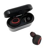 Wireless Earbuds with Charging Case In-Ear Earphone Headset Sweat Proof- Black - Supa
