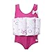 Zerlar Kids Float Suit Girls Swim Vest Toddlers Floatation Swimsuits with Adjustable Buoyancy Baby Swimsuit Float with Arm Floaties - Learn to Swim for Children 1-10 Years