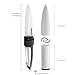 Lebefe Bullet Shaped Sharp Ceramic Vegetable Fruit Paring Knife and Peeler Combo Sets