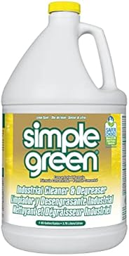 Simple Green 73434010 14010 Industrial Cleaner & Degreaser, Concentrated, Lemon, 1 gal Bottle, 128 Fl Oz (