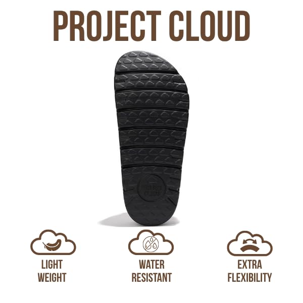Project Cloud Genuine Leather Platform Clogs for Women Footwear - Memory Foam Arch Support Cork Footbed Casual Shoes & Mules for Women 2025 (Benton Chunky)