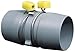 Camco Easy Slip Internal Hose Coupler with Slip-Lock Rings - Securely Connects Two Sewer Hoses Together , Odor and Leak Proof Connection (39163)
