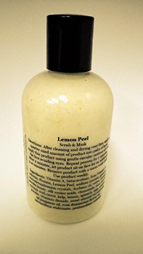 Details about 4 oz. bottle epidermal peel REAL LEMON Exfoliator mask vitamin c scrub Medical