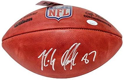 rob gronkowski autographed football