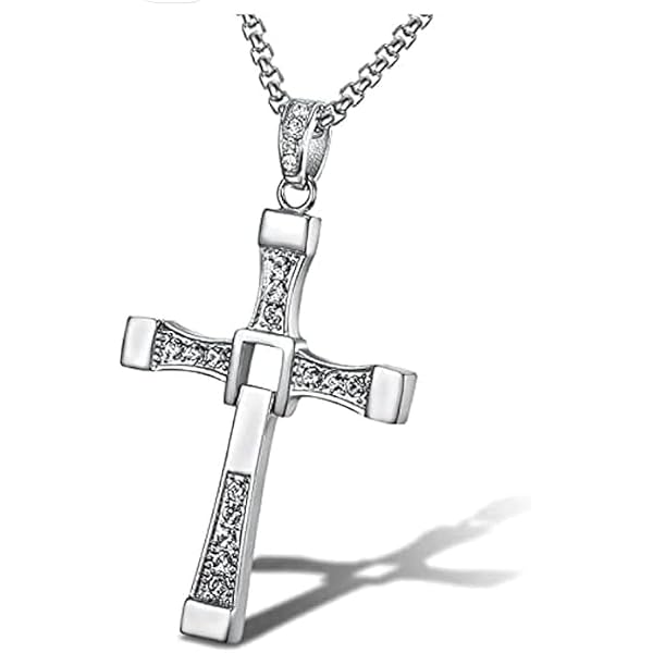 Amazon.com: Alchemy Gothic Ozzy Osbourne Cross Necklace, Black