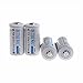 ON THE WAY4PCS 3.7V 2000mAh TRC16340 Brand New Protected CR123A RechargeableLi-ion Battery for LED Flashlight Torch/Photo Camera/Laser Pointer/light meters Etc (White)