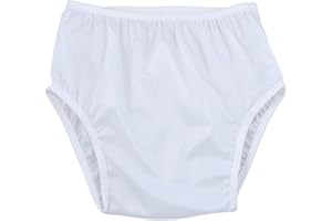InControl - Waterproof Silence Pant - Diaper Cover (White) (Youth (XXS))