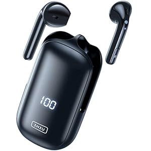 Wireless-Headphones-INIU-Bluetooth-50-Stereo-Earbuds-with-Noise-Reduction-Touch-control-Earphones-with-Charging-Case-LED-Display-USB-C-Sports-In-Ear-Headset-for-iPhone-Android-Phones-etc Wireless Headphones, INIU Bluetooth 5.0 Stereo Earbuds with Noise Reduction, Touch control Earphones with Charging Case…