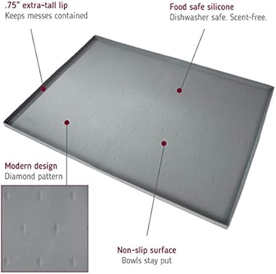 mat to put under dog water bowl