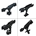 Power Lock Rod Holder with 2 Side Mounts Adjustable Boat Fishing Rod Racks SHADDOCK FISHING (2PCS 04# Multi-Positional Mounting)