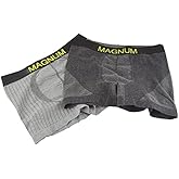 Sierra Socks Men's Charcoal Fiber Boxer Briefs - Breathable Underwear for Men - 2 Pack