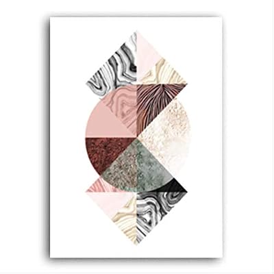 Brghnbq Painting European Abstract Watercolor Geometric Painting Poster Wall Art Picture Living Room Decoration C 60x80 Cm No Frame Buy Online At Best Price In Uae Amazon Ae