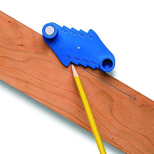 Rockler Center/Offset Marking Gauge Tool 53098 Center Scriber Rockler Centre Woodworking Marking Finder Tool Fits Standard Wooden Pencils (1ocs) - Thumbnail 6