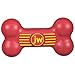 JW Pet Dog iSqueak Bone Dog Toy, Large, Assorted Colors