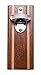 Bruntmor, CAPMAGS Strong Magnetic w/Zinc Alloy Beer Opener & Cap Catcher - Metal Magnetic (Merbau Wood)