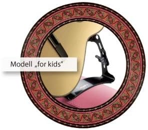 ERGOPLAY Tappert for Kids Guitar Rest – Black