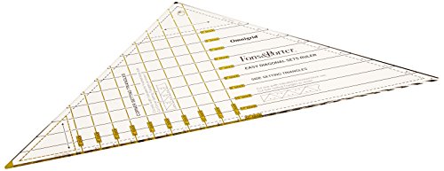 Fons & porter 3-to-12-inch easy diagonal sets ruler