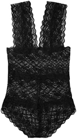 Fashionhe Women Sexy Lingerie Set Floral Floral Lace Underwear Teddy Bodysuit Lingerie Sleepwear Conjoined