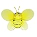 The Butterfly Grove Bailey Bumblebee Decoration 3D Hanging Mesh Nylon Decor, Yellow Daffodil, Small, 7
