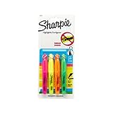 Sharpie Accent Mini Highlighters, 4 Colored Highlighters(20374)