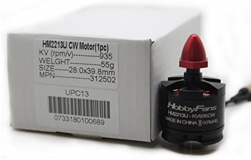 HobbyFans HM2213U 935KV 2213 CW Brushless Motor for DJI F450 F550 X525 Multi-rotor Quadcopter