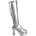 Funtasma by Pleaser Women's Exotica-2000 Boot,Silver Stretch Patent,8 M